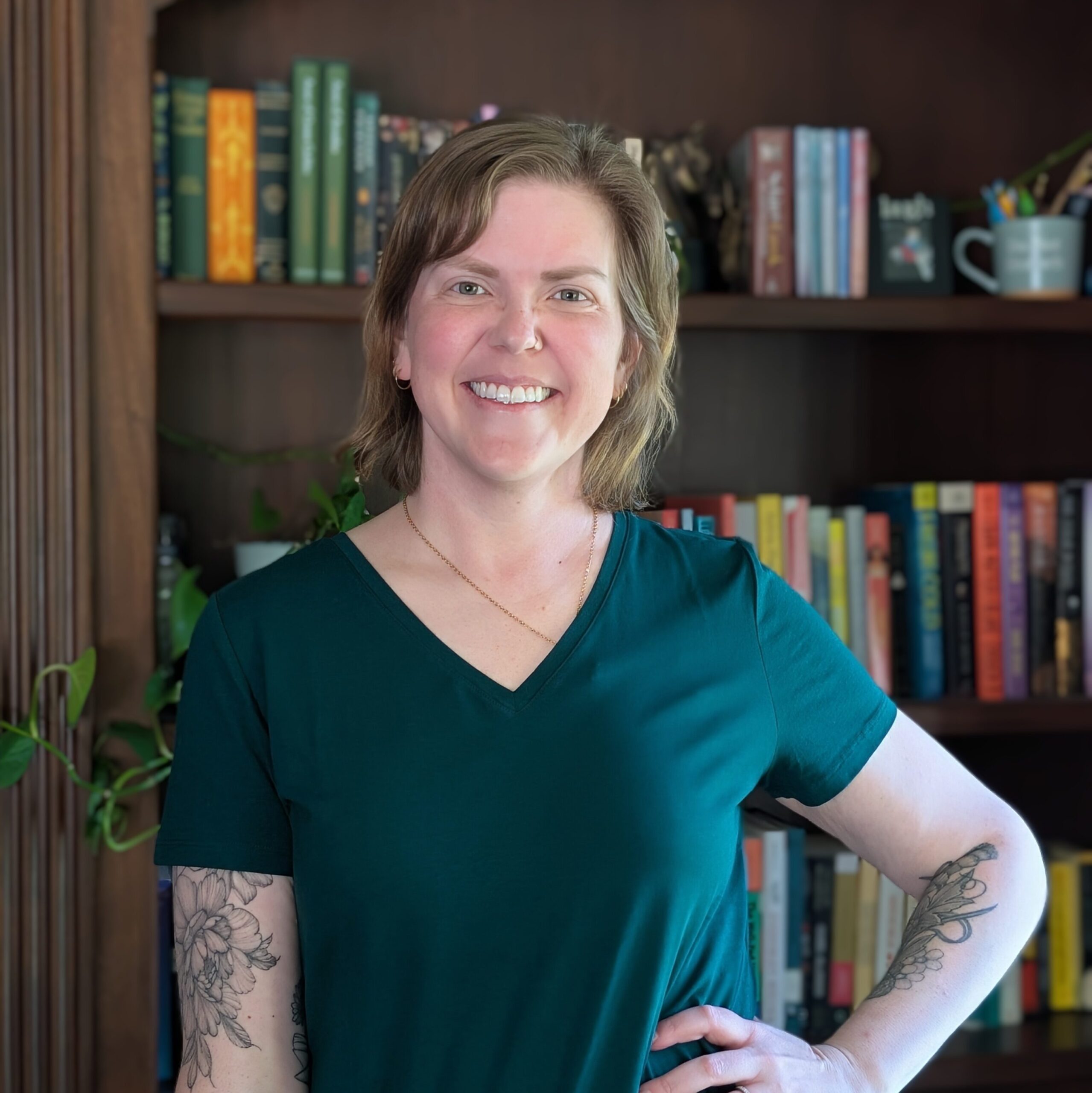 Amy Brown, therapist at Mosaic Nature Therapy